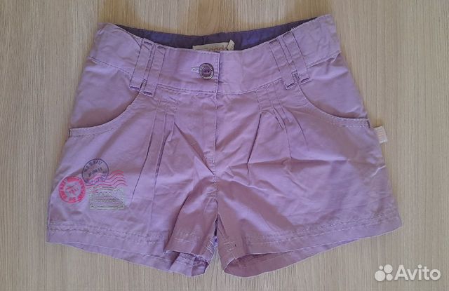 Новые хлопковые шорты р.104