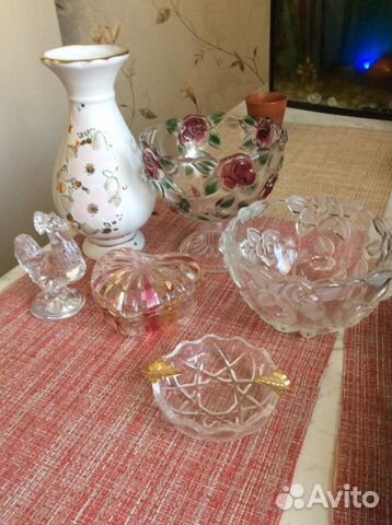 Вазы и хрусталь СССР