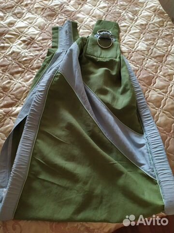 Слинг с кольцами + в подарок погремушки