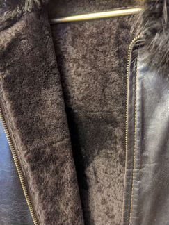 Кожаная куртка мужская 50 размер
