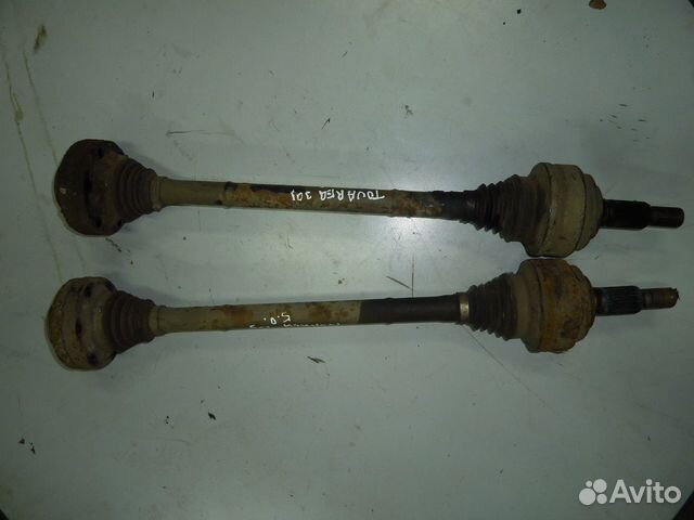 Привод задний 5.0 в сборе левый правый VW Touareg