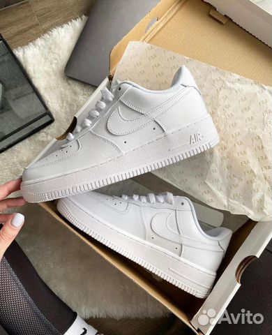 Кроссовки Nike Air Force 1 белые