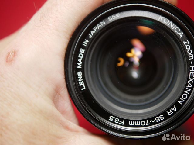 Konica hexanon AR 35-70 3,5 высококлассный