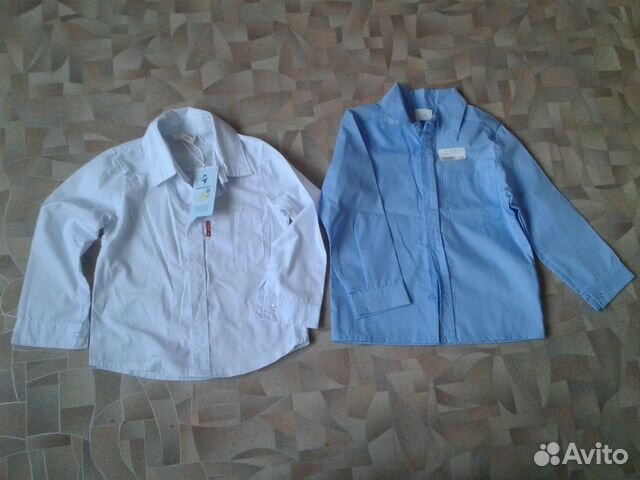 Рубашки для мальчика 98-104