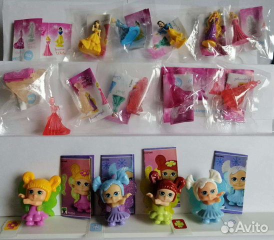 Winx Киндер и не киндер принцессы дисней Феи Пикси