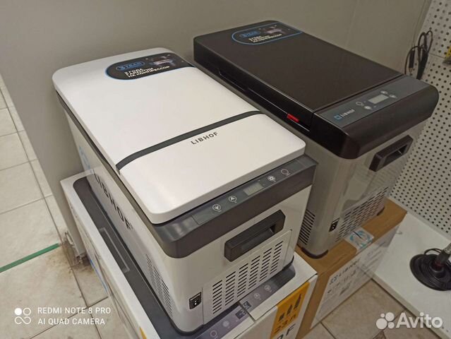 Автомобильный холодильник libhof и vector frost