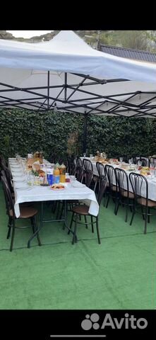 Аренда столов и стульев
