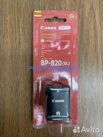 Аккумулятор canon bp 820