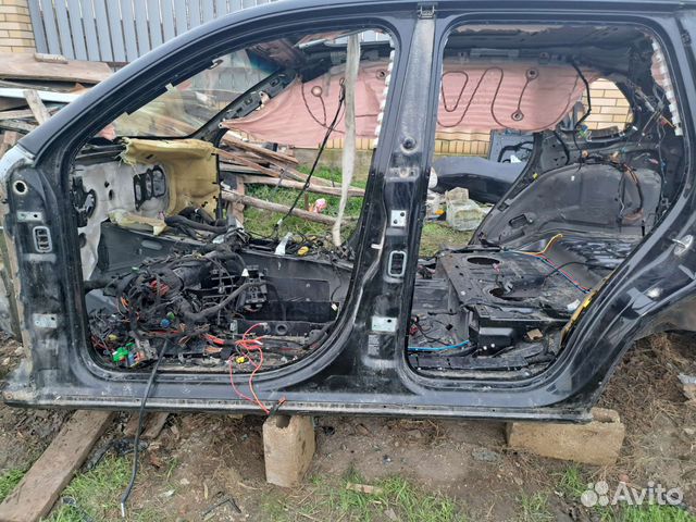 Порог со стойкой Porsche Cayenne