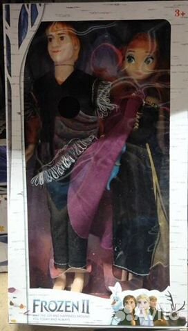 Набор Кукол Холодное Сердце 2 в 1 с ящерицей