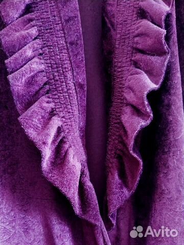 Халат Бархатный Советский с поясом 50/52