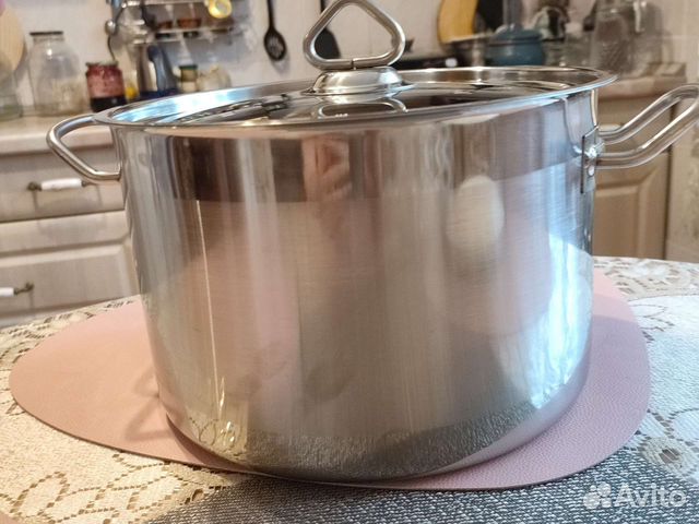 Кастрюля 8 л Амет, нержавейка