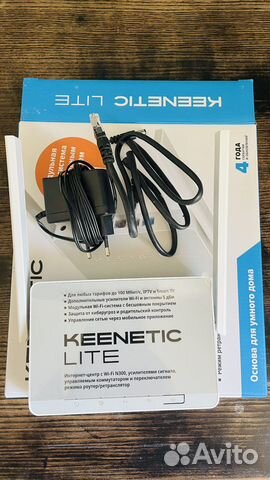 Wi fi роутер Keenetic Lite