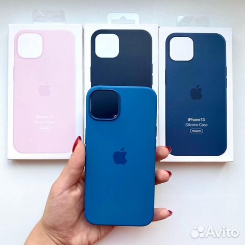 Чехол Silicon Case на iPhone 13 премиум