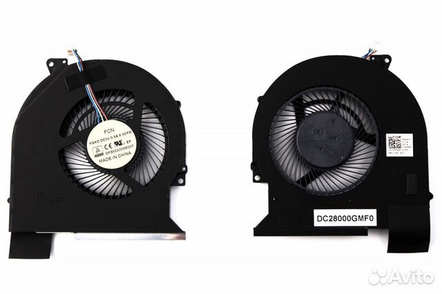 Новый кулер для ноутбука Dell 5570 E5570