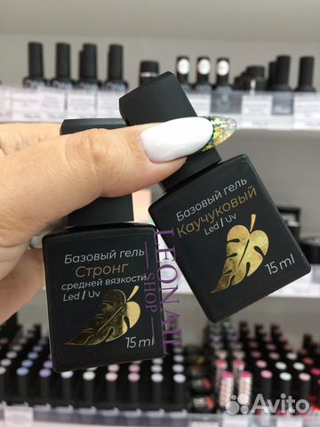 Базовый гель Опция с кисточкой 15мл в ассортименте