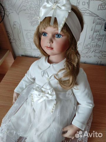 Кукла Remeco фарфоровая коллекционная