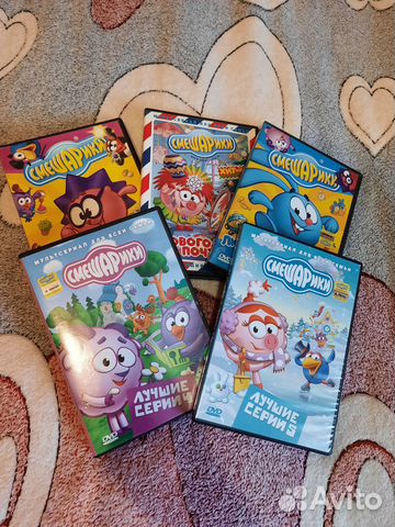 Диски DVD (мульфильмы)