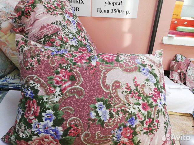 Пуховые подушки новые