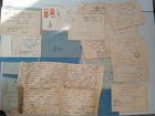 Набор конвертов с письмами вмф 1957-60гг Редкость