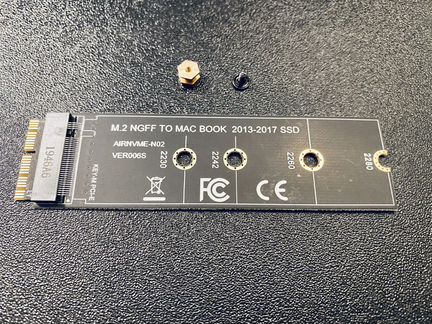 Адаптер SSD для Apple Macbook M.2 pci-e nvme