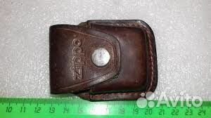 Чехол и зажигалки натуральная кожа zippo