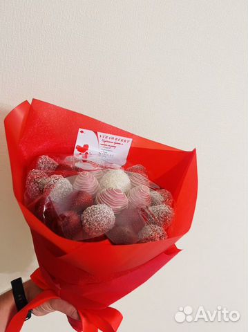 Клубника в шоколаде callebaut купить в Москве, цена 1 200 руб ...