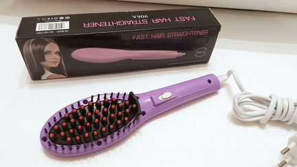 Расческа-выпрямитель электрическая новая мини