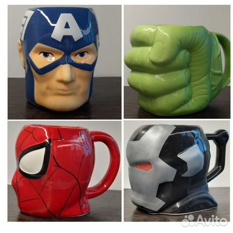 Кружки супергероев (Мстители) - новые