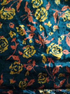 Ткань СССР бархат, плюш