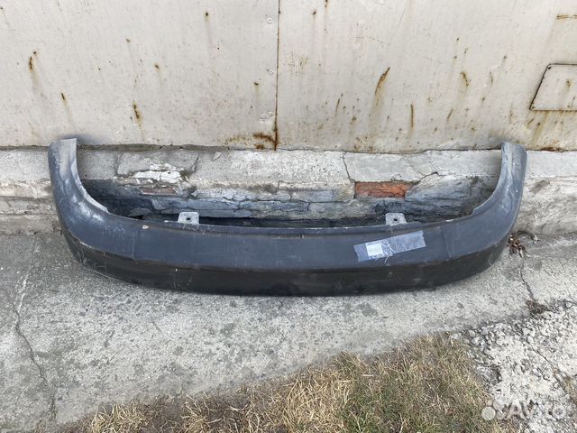 Спойлер заднего бампера Киа Рио 3 15-17