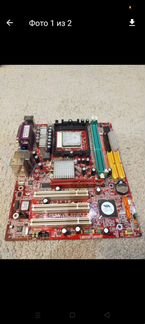 Материнская плата MSI+процессор sempron