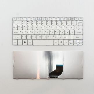 Клавиатура для ноутбука Acer Aspire One 521 белая