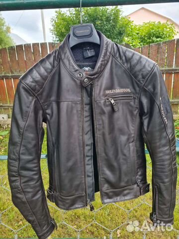 Мотокуртка кожаная мужская
