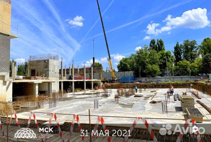 Ход строительства ЖК «Рубин» 2 квартал 2021