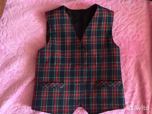 Жилет школьный