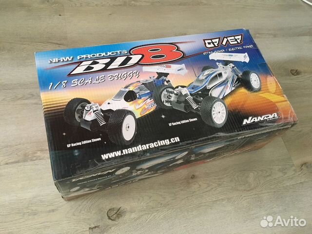 Профессиональная машинка на Р/У Nanda Racing BD8E