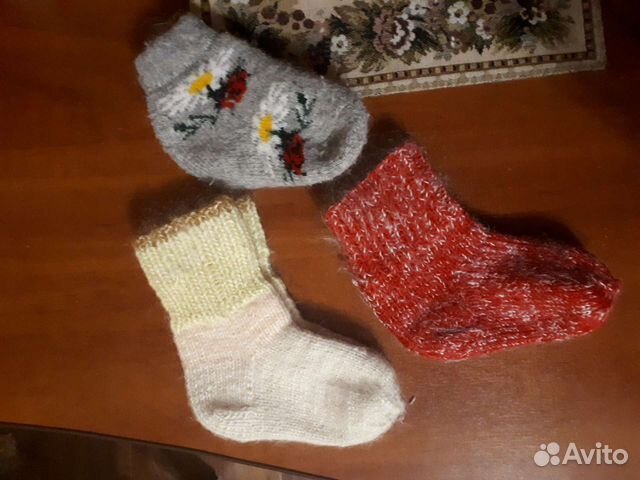 Шерстяные носки детские