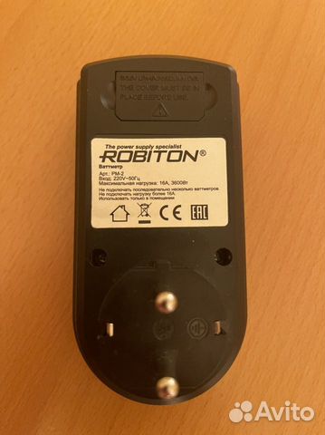 Ваттметр robiton PM-2