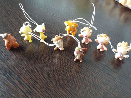 Игрушки из киндера ледниковый период
