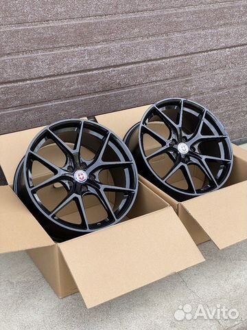 Диски HRE P101 R19 черный глянец тойота лексус