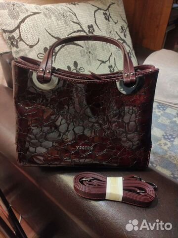 Сумка натуральная кожа оригинал бу фирмы vostro