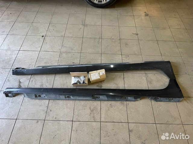 Накладки порогов пороги А6