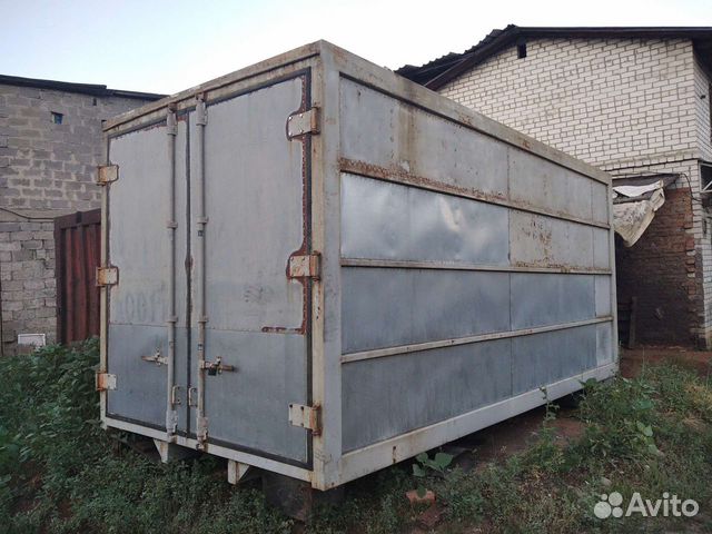 Фургон кузов будка (контейнер-бытовка)
