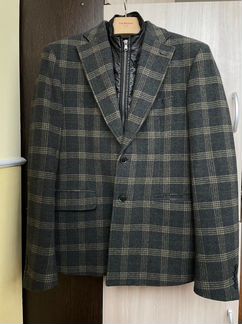 52размер Зимний пиджак-бушлат