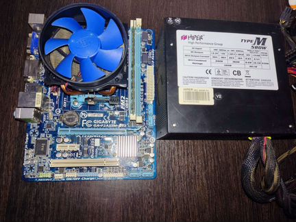 Сборка AMD Athlon x4 760k, + бп, +8гб