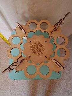 Подставка под кулич и яйца на пасху