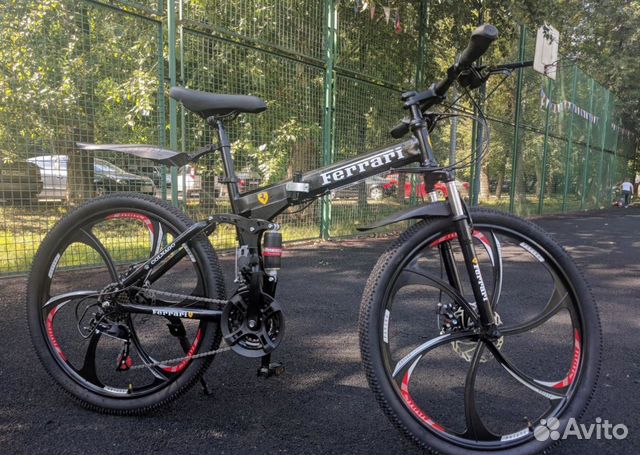 Велосипед на литых дисках