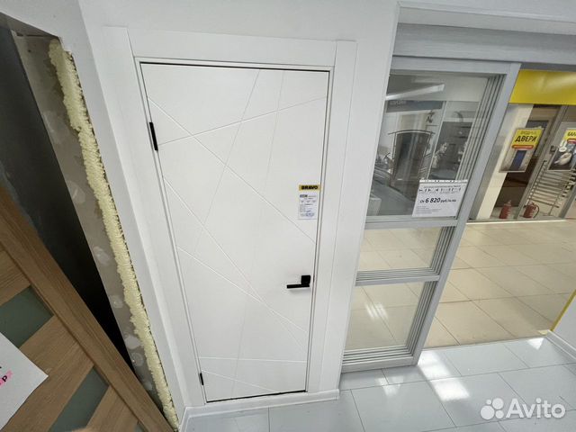 Дверь межкомнатная белая