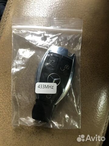 Новый ключ Mercedes 2000-2015 рыбка w211 212 164